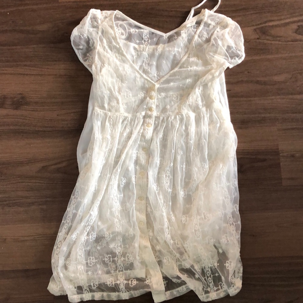 White lace dress (Denim & Supply by Ralph Lauren)